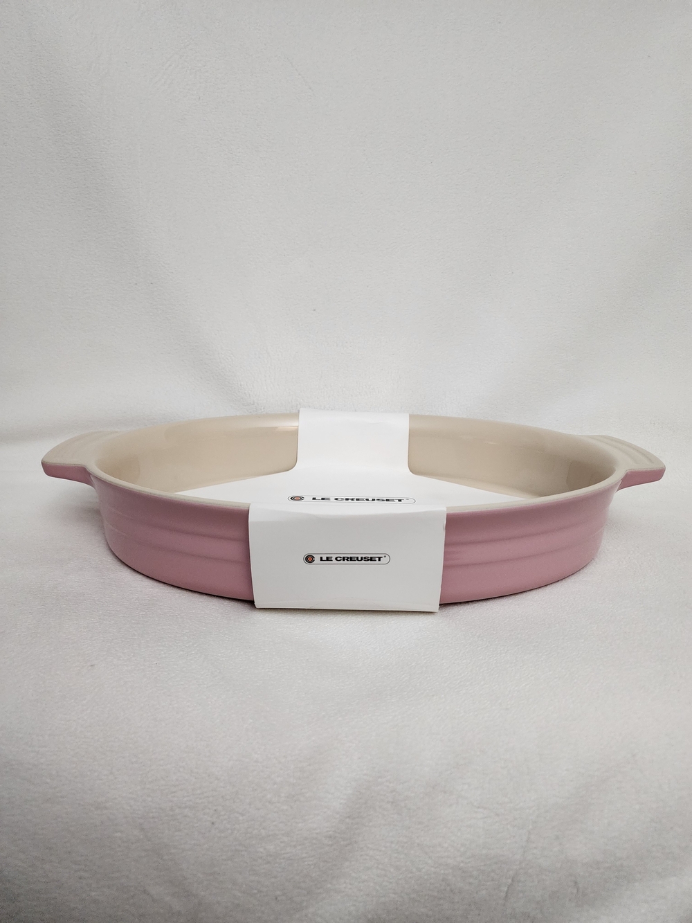 Le Creuset Satin Pink Ceramic Oven-to-Table Baking Dish